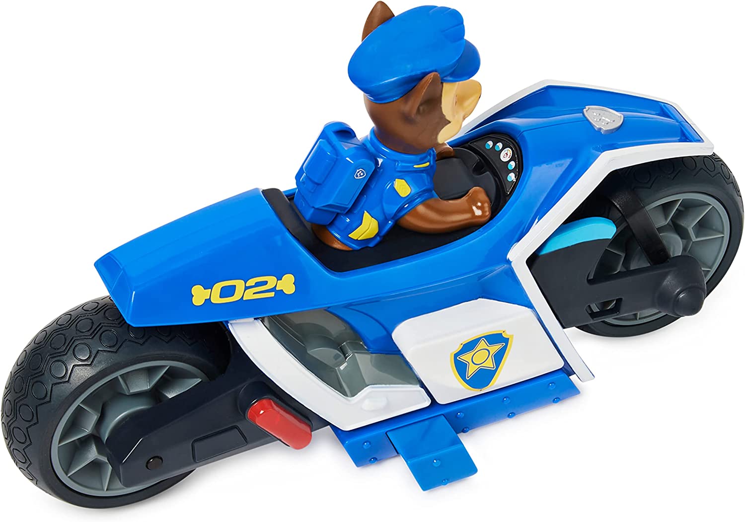 Chase Moto Policia Radio Control Motorcycle Spin Master