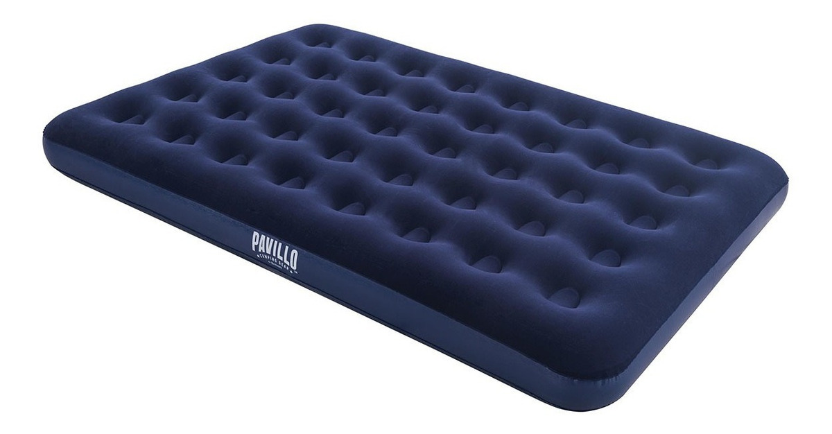 Colchón Inflable Matrimonial + Colchón Individual + Bomba