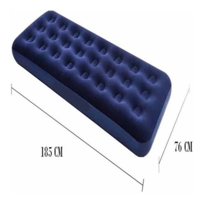 Colchón Inflable Matrimonial + Colchón Individual + Bomba