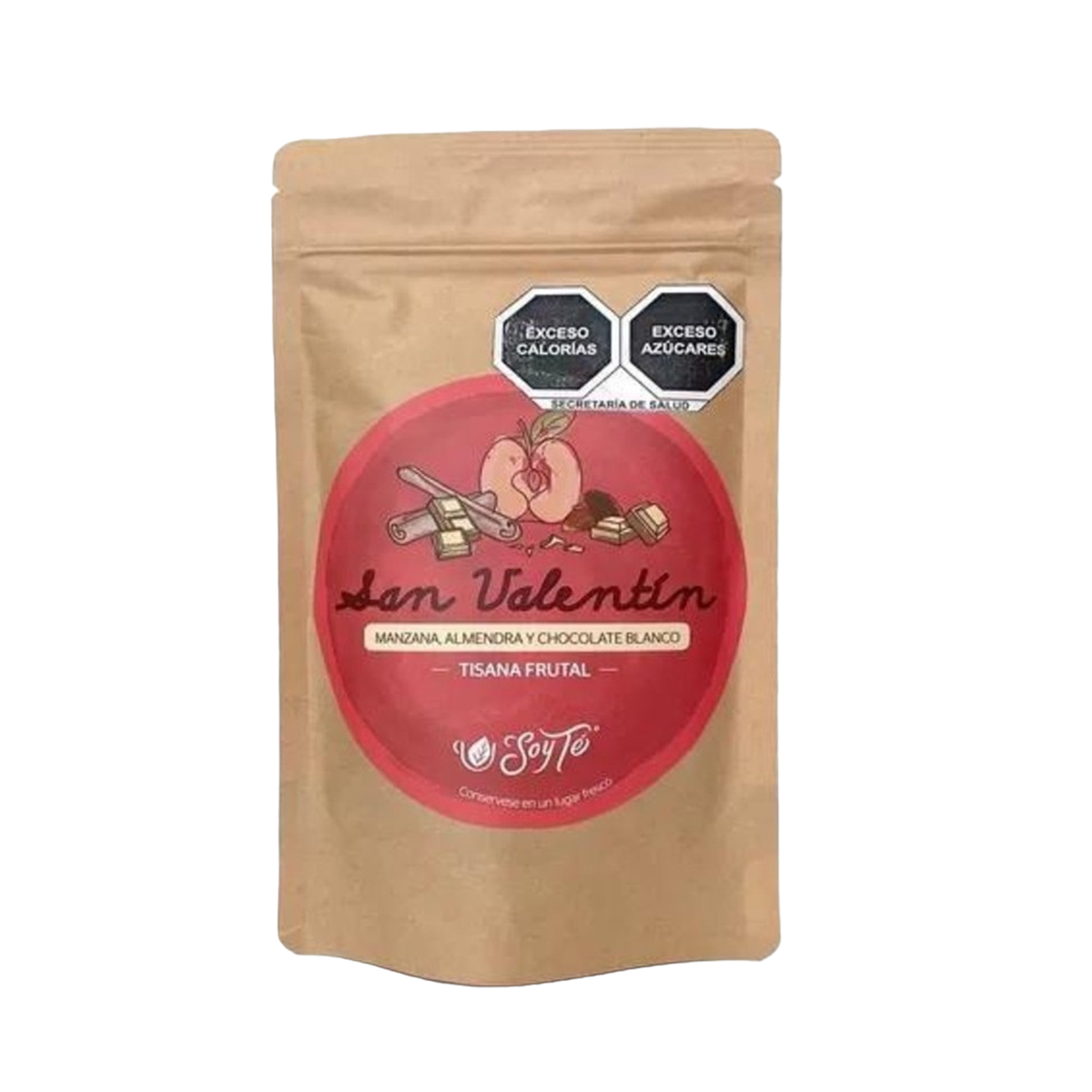 Tisana Frutal San Valentín Almendra Chocolate Blanco Soy Té