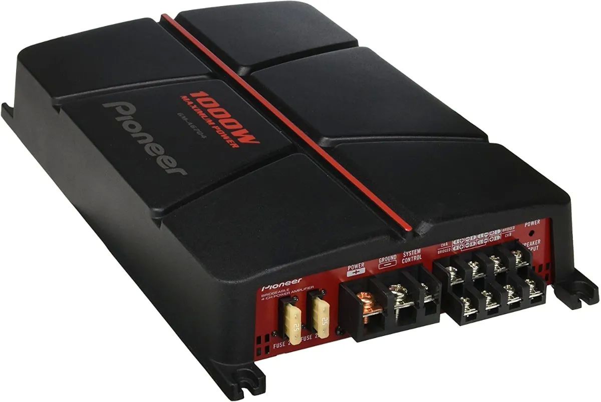 Amplificador 4 Canales 760 Watts Marca Pioneer