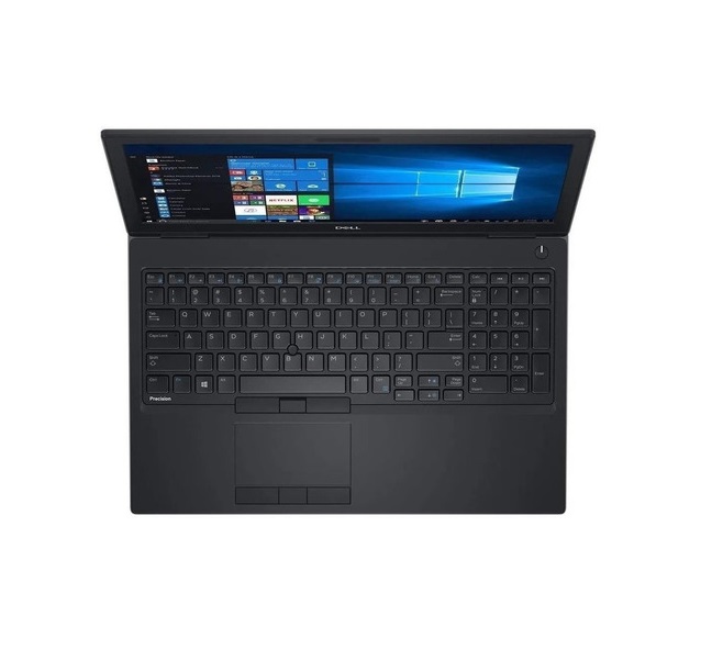 Laptop Dell Precision 7530- 15.6''- Intel Core I7-8a- 32gb Ram-256gb Ssd- Windows 10 Pro, - Equipo Clase A, Reacondicionado