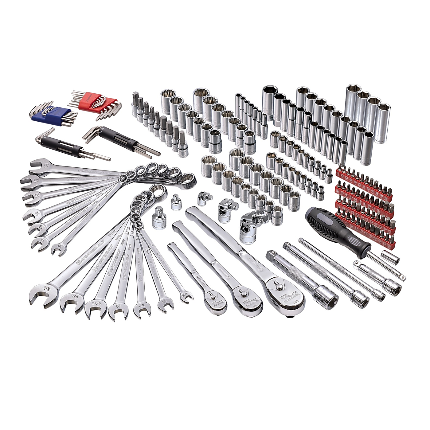 Juego De Herramientas Powerbuilt Mecánicas 200 Piezas