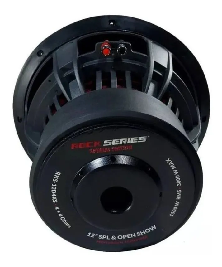 Subwoofer 12" DVC Rock Series RKS-12D4XS  4 Ohm 1500W RMS.