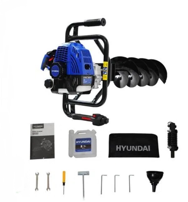 MOTOPERFORADORA HYUNDAI 100X20CM 2.5HP 52C 82X21.5X22
