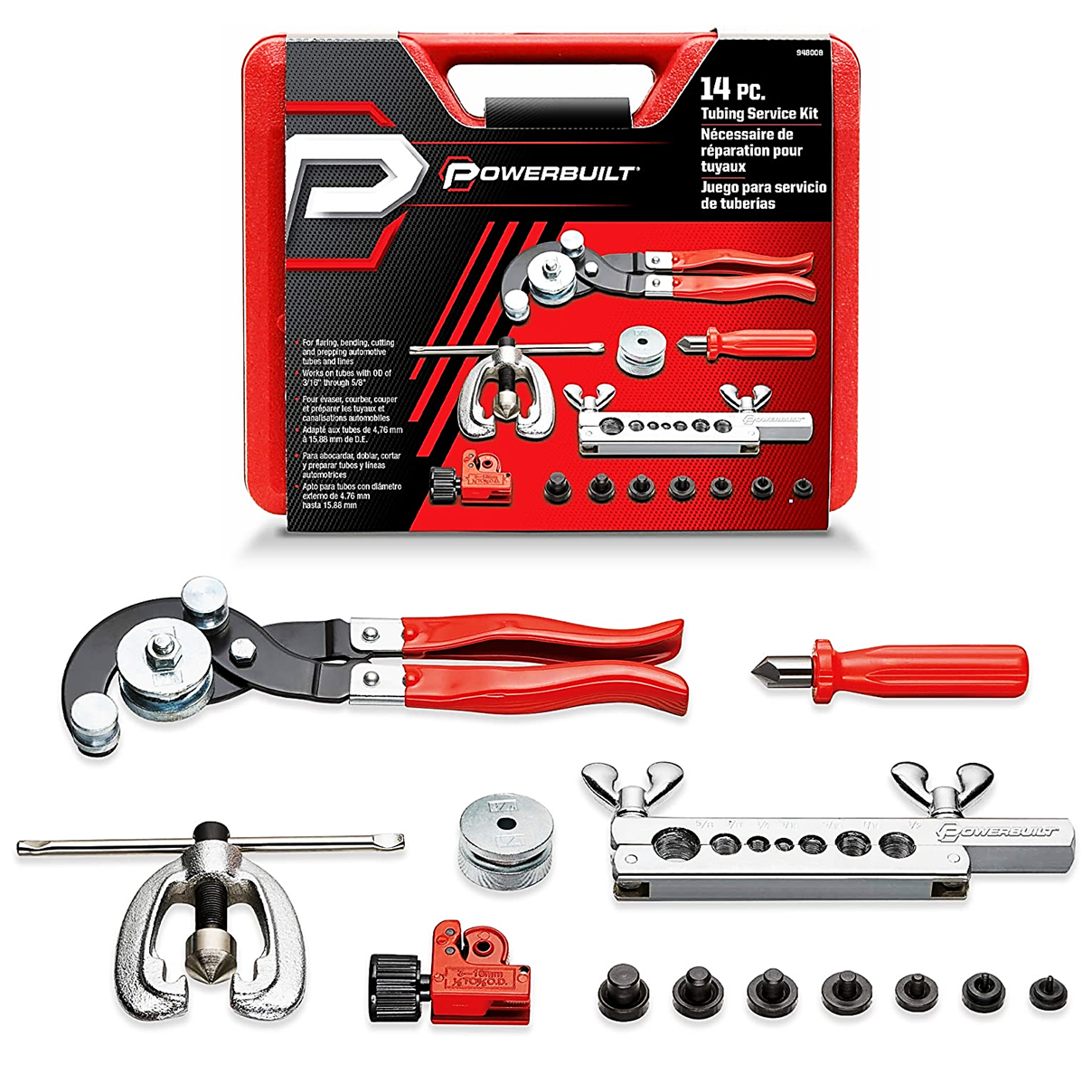 Kit De Herramientas Powerbuilt Para Servicio De Tubos