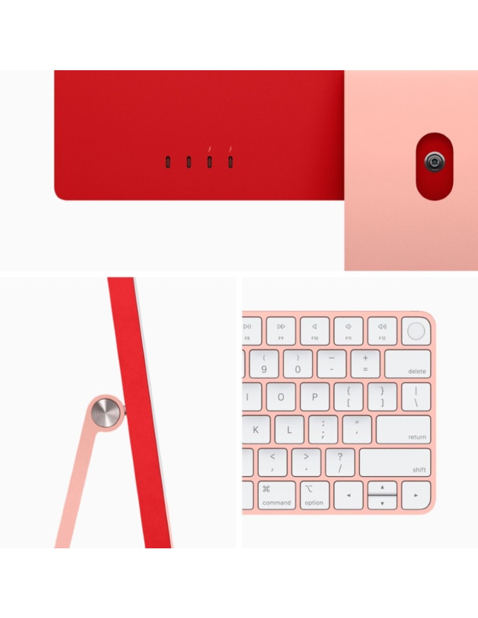 Apple iMac 24 M1 8gb Ram + 256gb 8 CPU Y 8 GPU Rosa (Reacondicionada) Grado A 