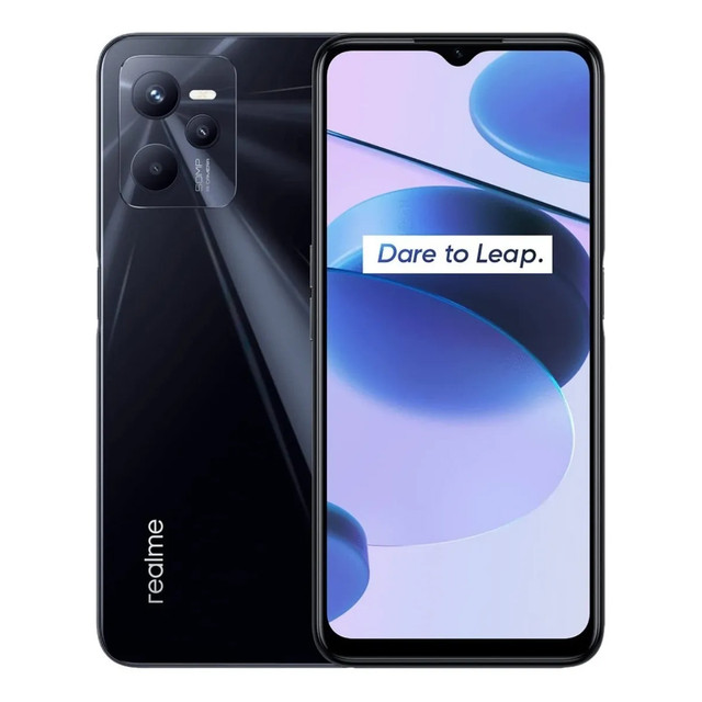 Smartphone Realme C35 6.58 128gb 4gb 50mp+2mp8mp Unisoc Android 11 Negro