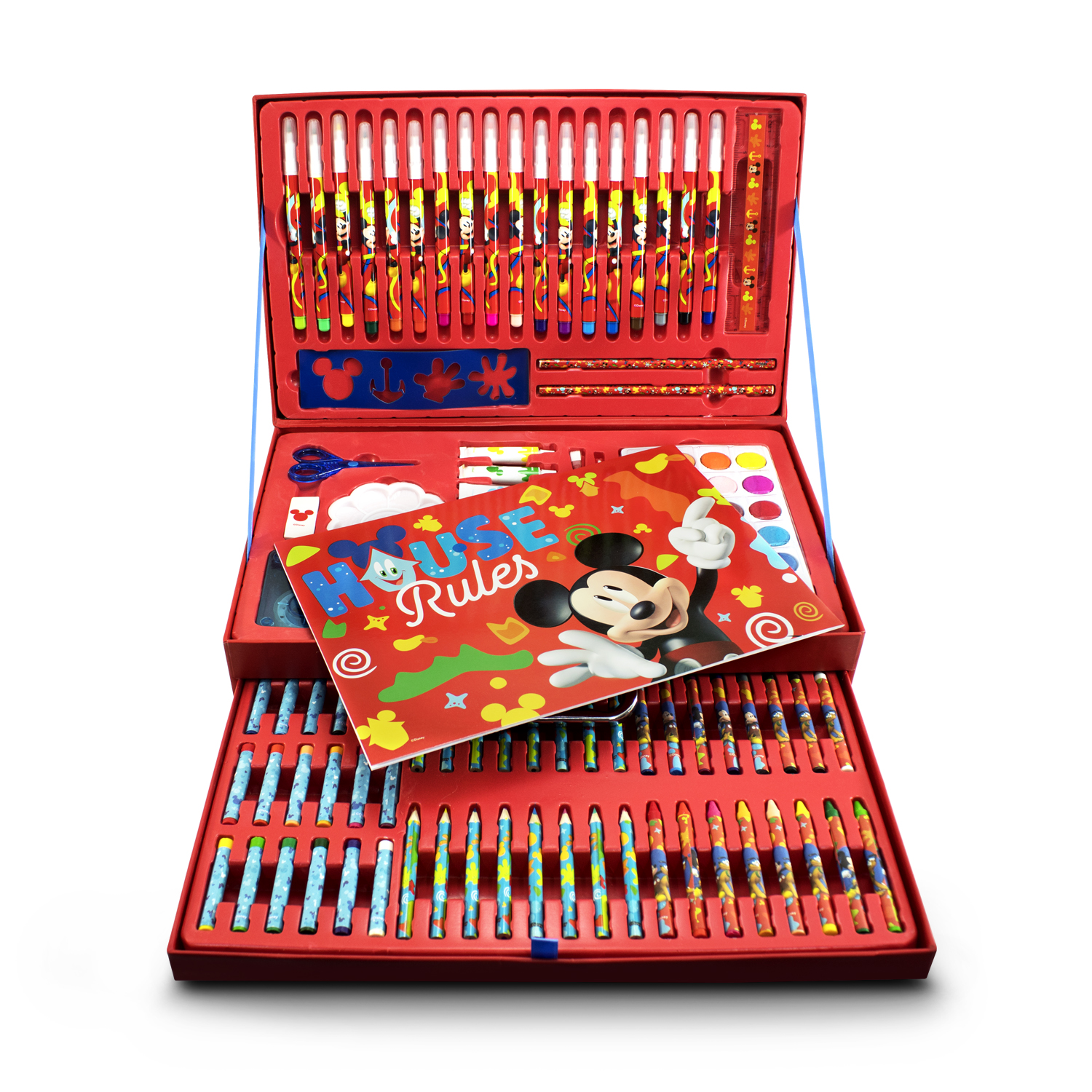 Set De Arte Para Niños Mickey Mouse +100 Piezas