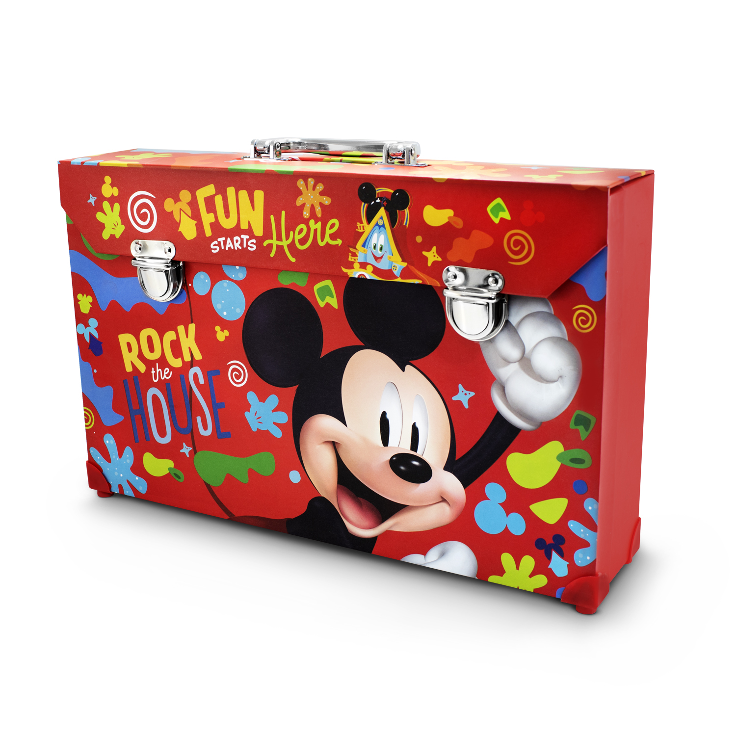 Set De Arte Para Niños Mickey Mouse +100 Piezas