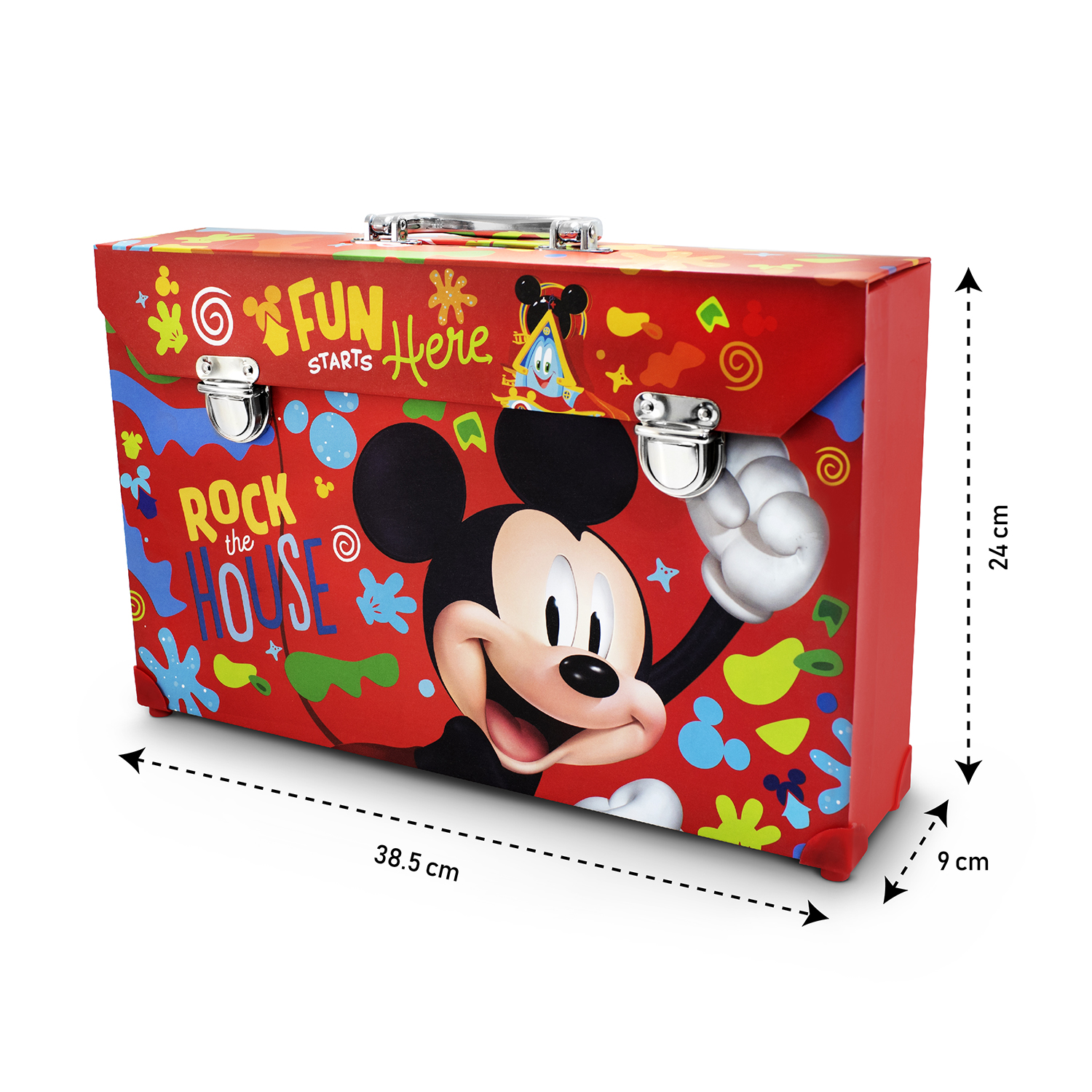 Set De Arte Para Niños Mickey Mouse +100 Piezas