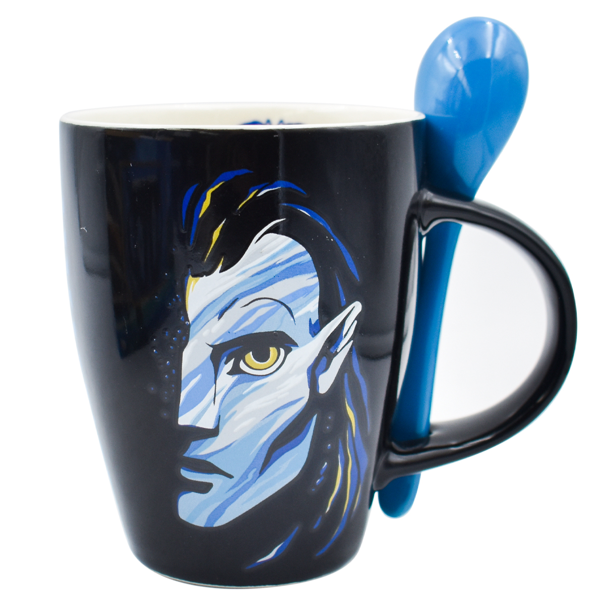 Fun Kids 1738-302 Set Tazas Cerámica Avatar Jake Sully & Neytiri con cuchara 410ml