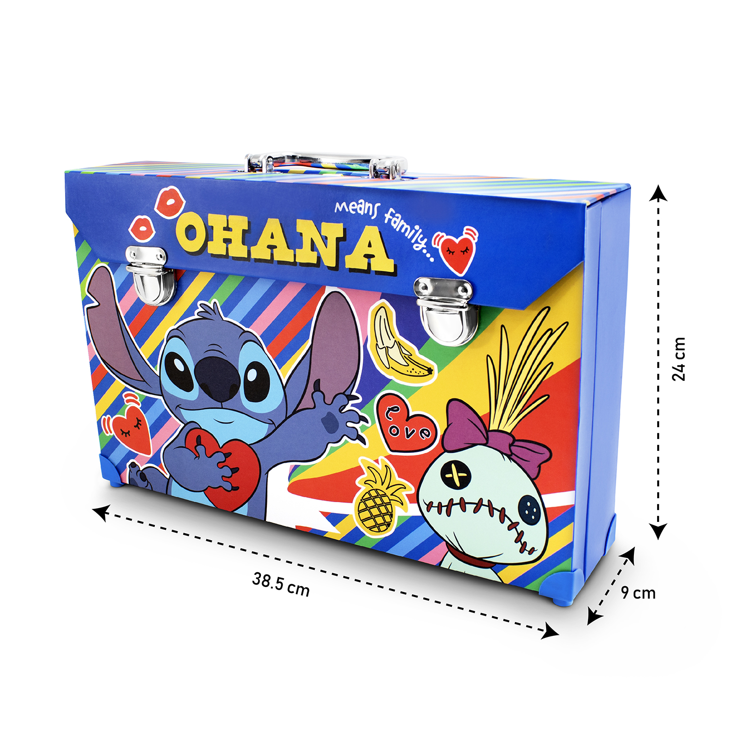 Set De Arte Para Niños Stitch +100 Piezas