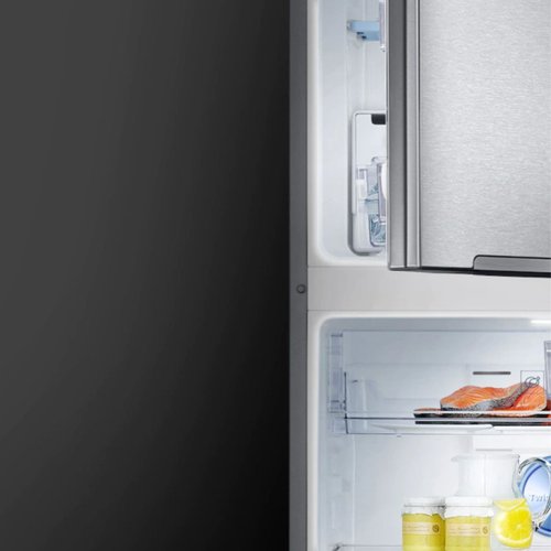 Refrigerador 12 Pies, Color Silver C/Despachador Marca Samsung