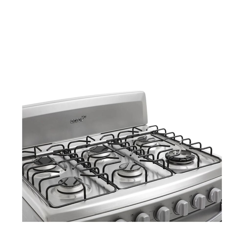 Estufa mod. af5434d 30" titanio enc. electrónico, cubierta de Acero Acros