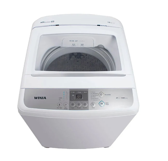 Lavadora Automática Winia De 16kg Blanca Practica Dwf-dg321a