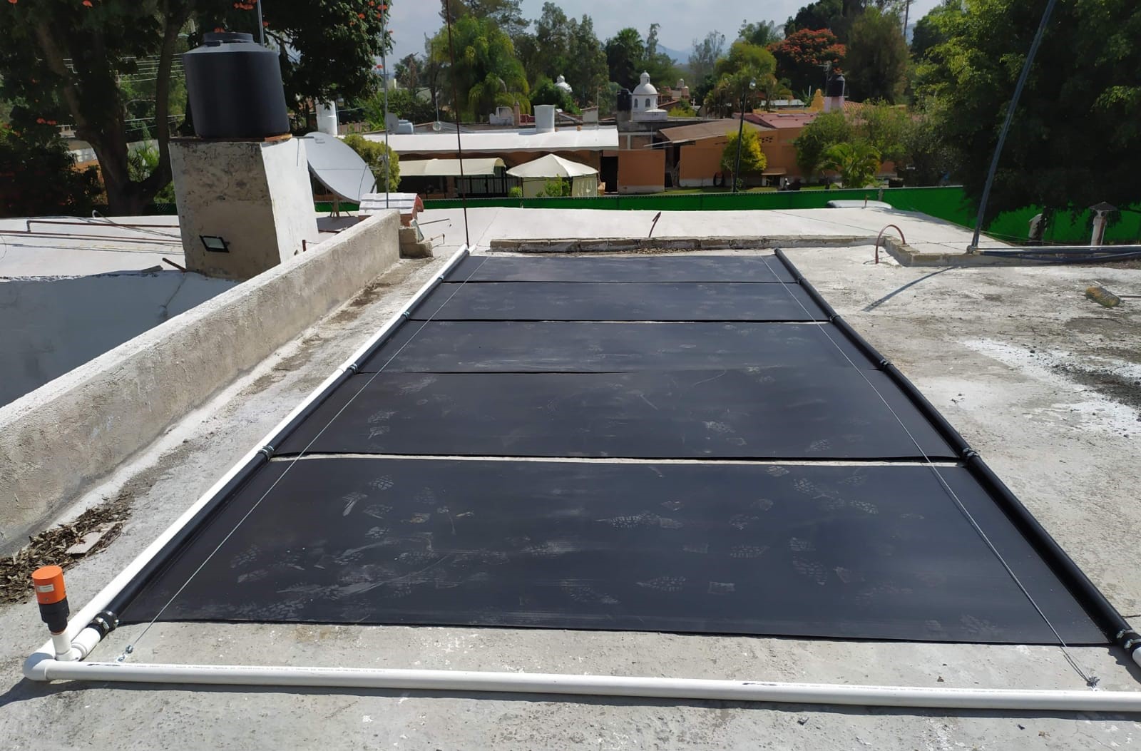 Calentador Solar Para Alberca Ben Tech 4x12' (4.4 M2)