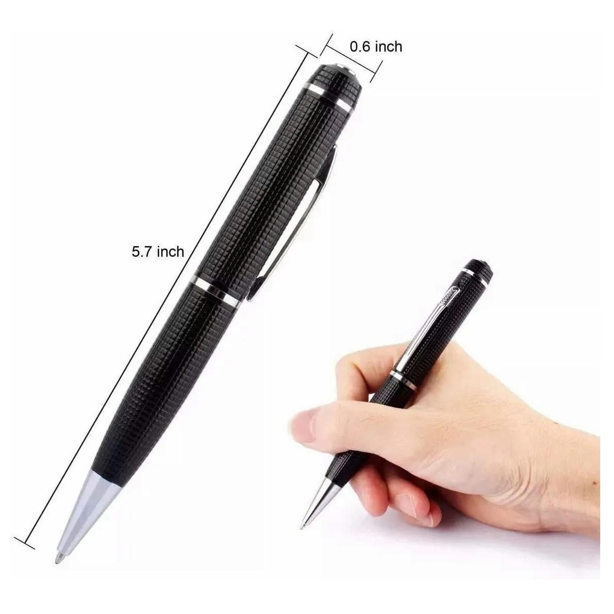 Camara Espia Mini Oculta Pluma Wifi Full Hd 32gb 1920x1080p