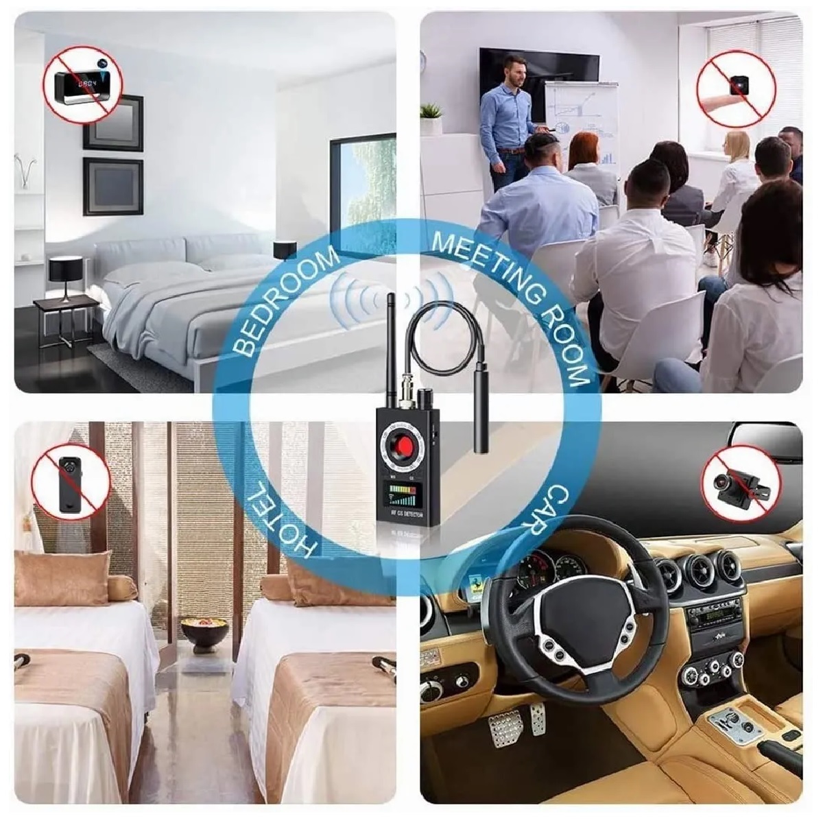 Gps Detector De Señal, Antiespía