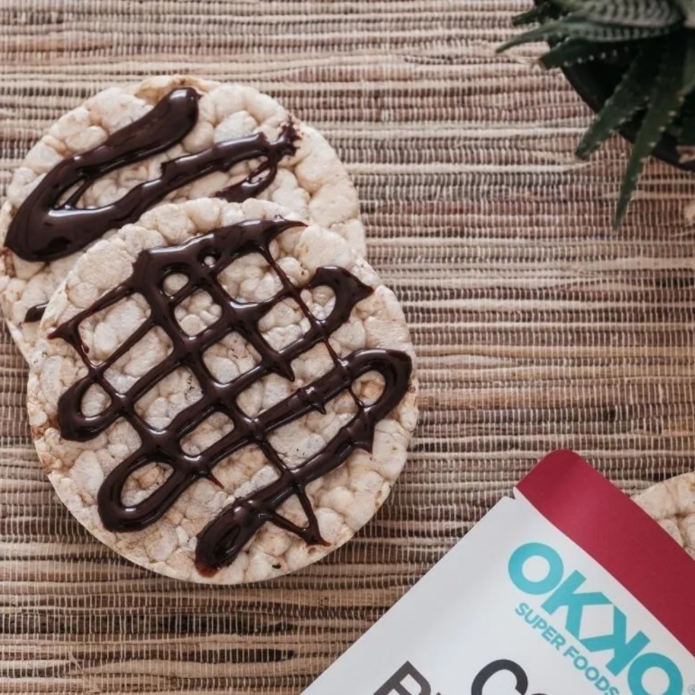 Cocoa Rice Cake OKKO 3 unidades de 33 g