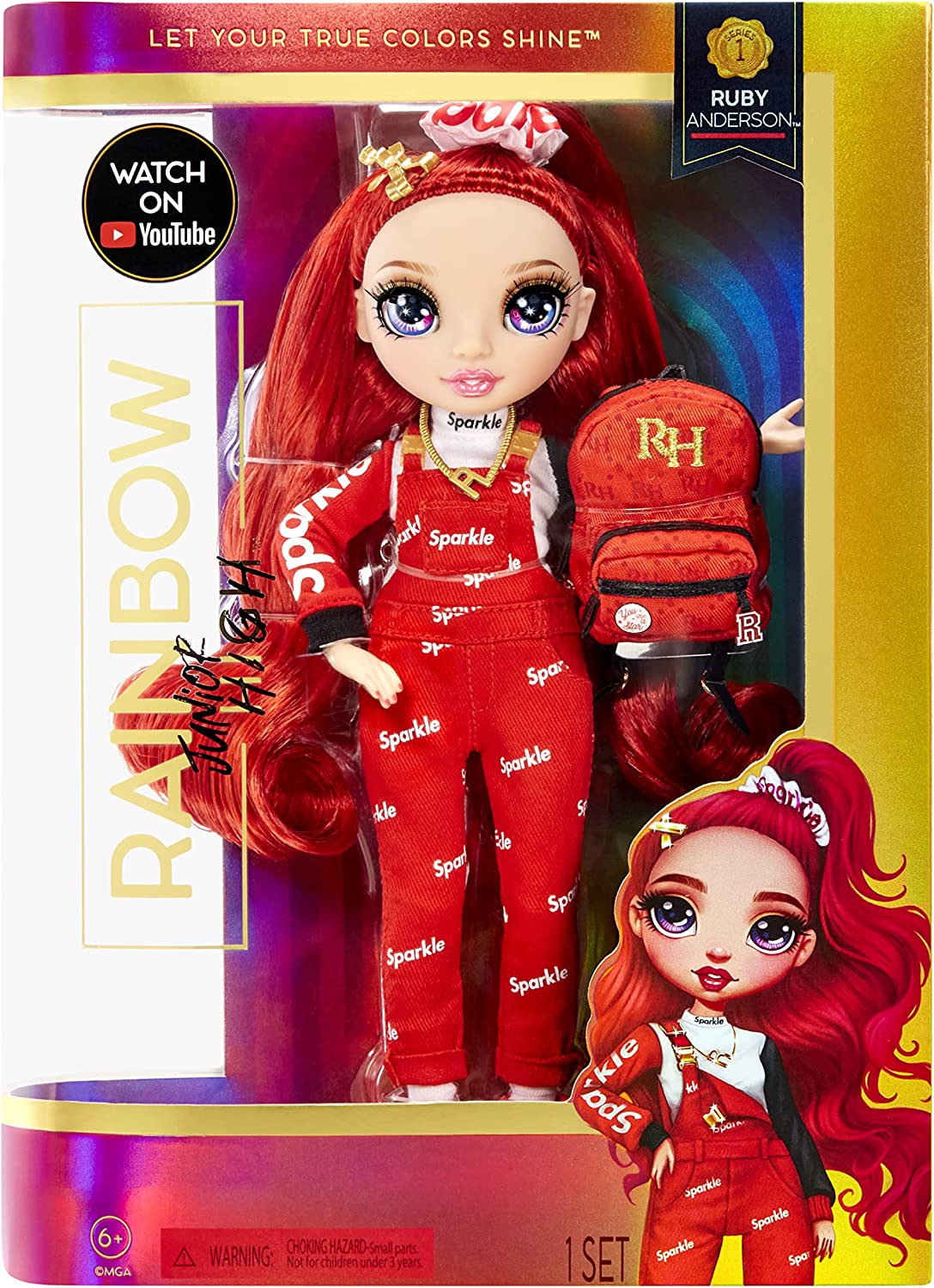 Rainbow Junior High Muñeca Ruby Anderson