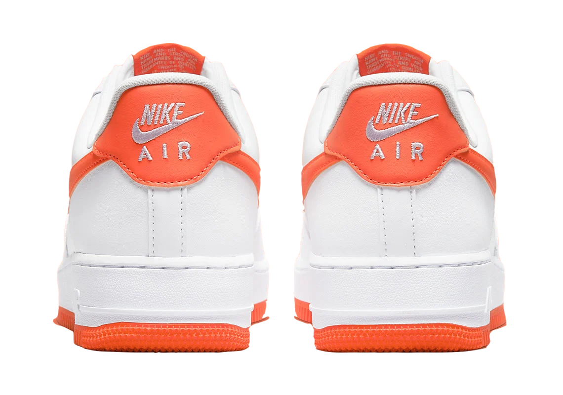 Tenis Nike Air Force 1 '07 Team Orange Hombre