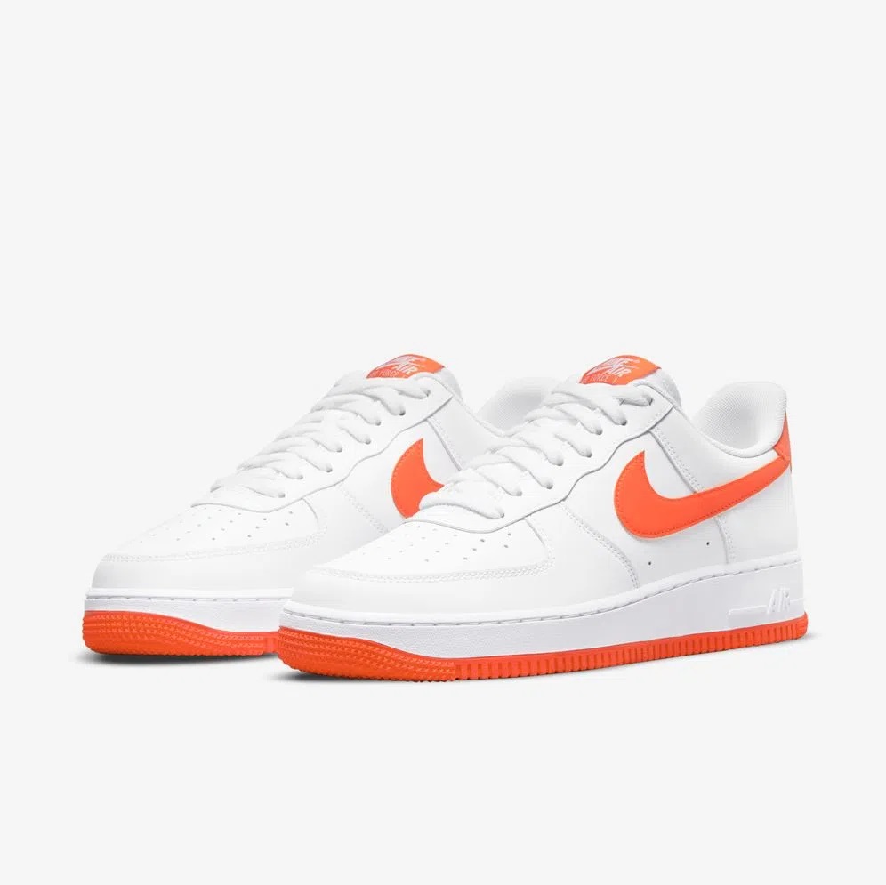 Tenis Nike Air Force 1 '07 Team Orange Hombre