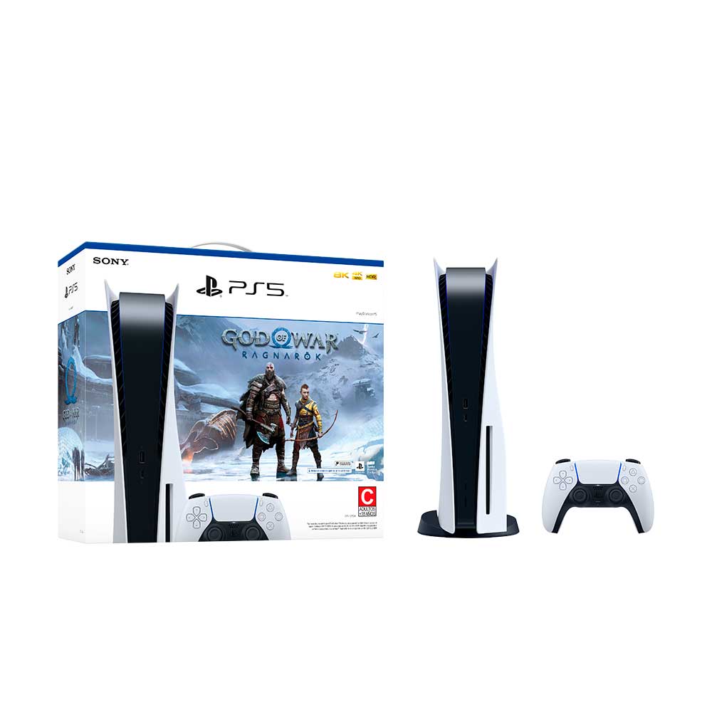Bundle Consola PlayStation 5 Estándar Edition  God of War Ragnarok