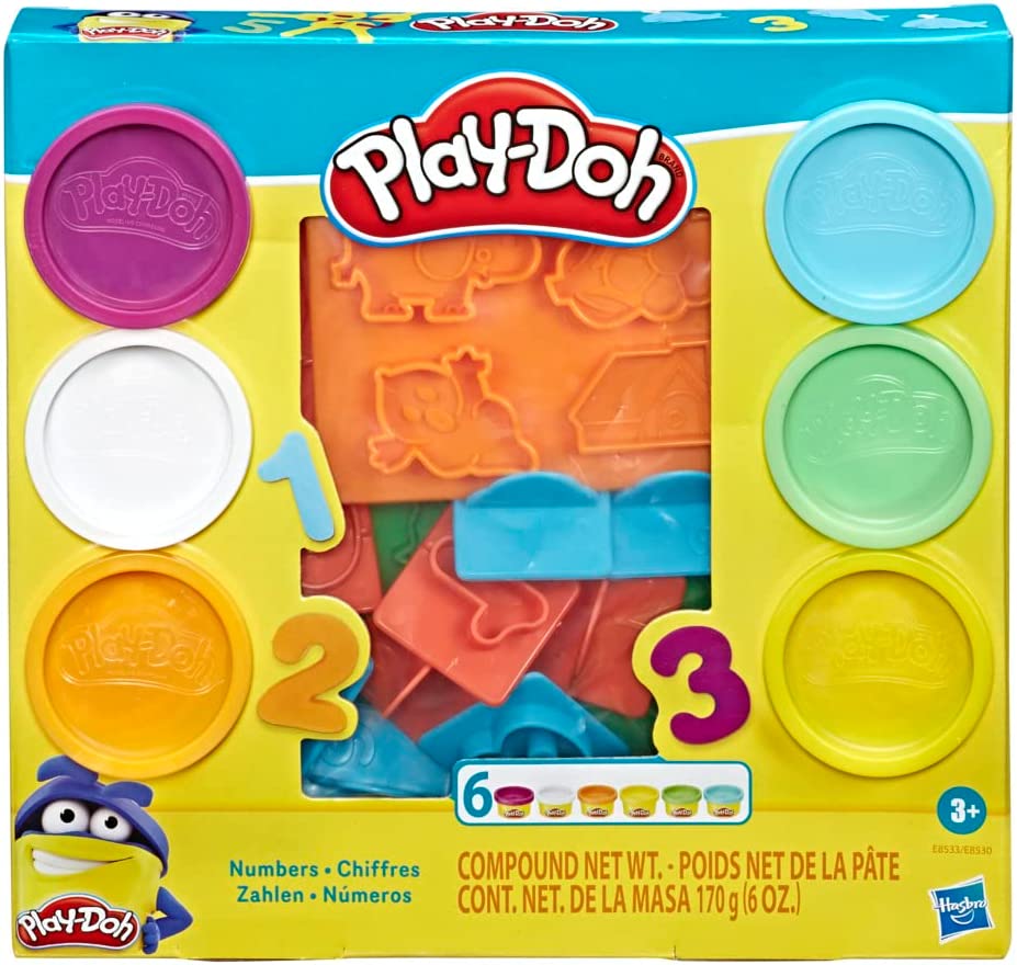Play Doh Fundamentals De Números, Juego Moldeable