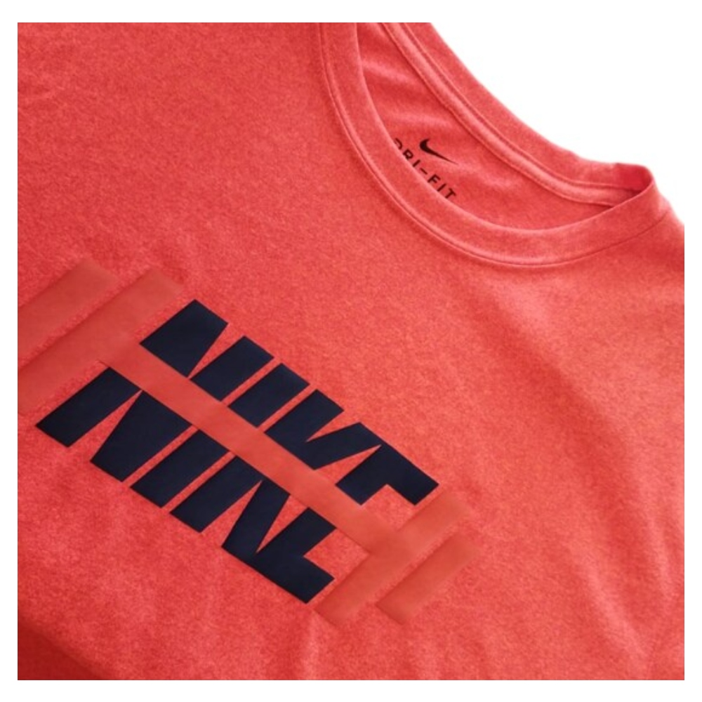 Playera Nike casual naranja  para hombre dd9204-644