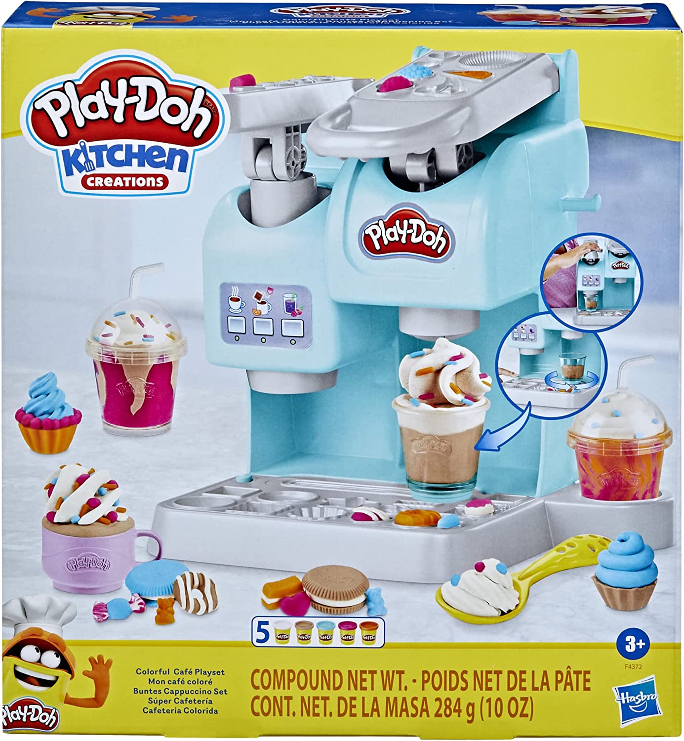 Play Doh Kitchen Creations Cafeteria Colorida