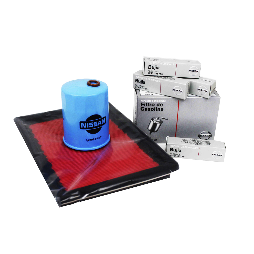 Kit de afinación completo original Nissan Tsuru III 1992-2017 Aceite 15w30