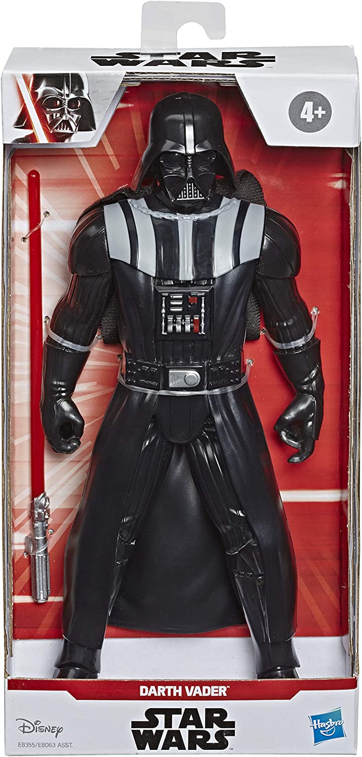 Figura 24 cm Star Wars Darth Vader Sable de Luz Rojo Hasbro