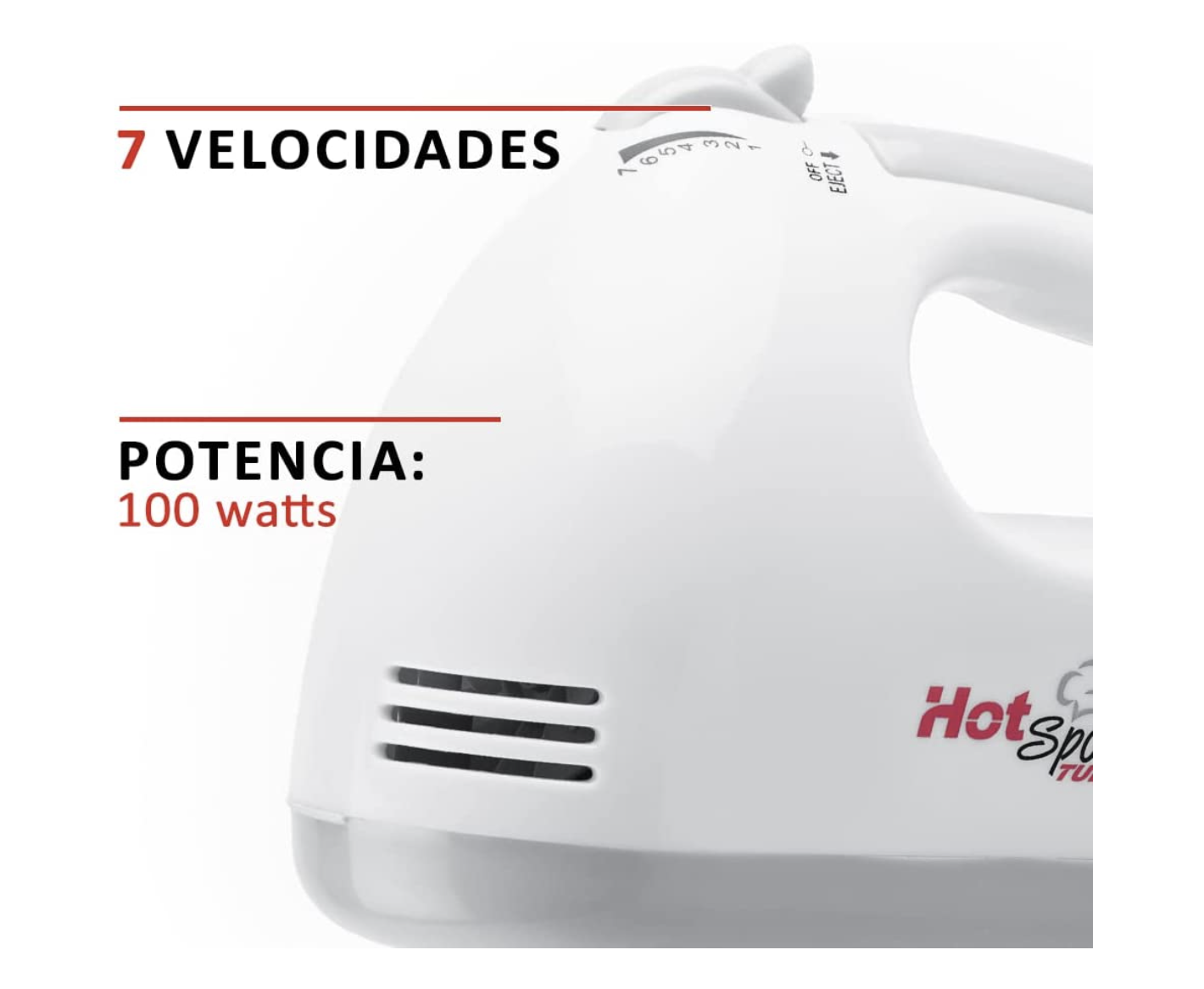 Batidora manual 7 velocidades HOTSPOT