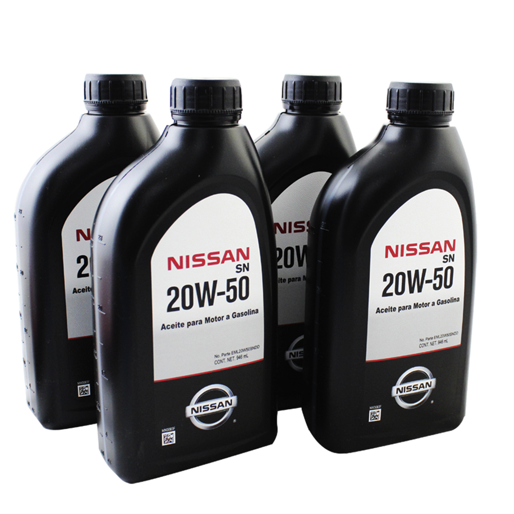 Kit de afinación completo original Nissan Tsuru III 1992-2017 Aceite 20w50