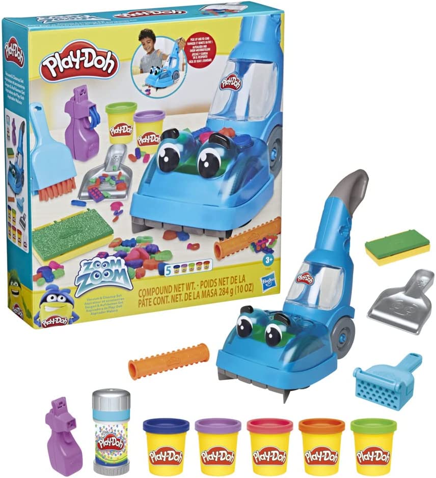 Play Doh Zoom Zoom Aspiradora De Juguete Hasbro