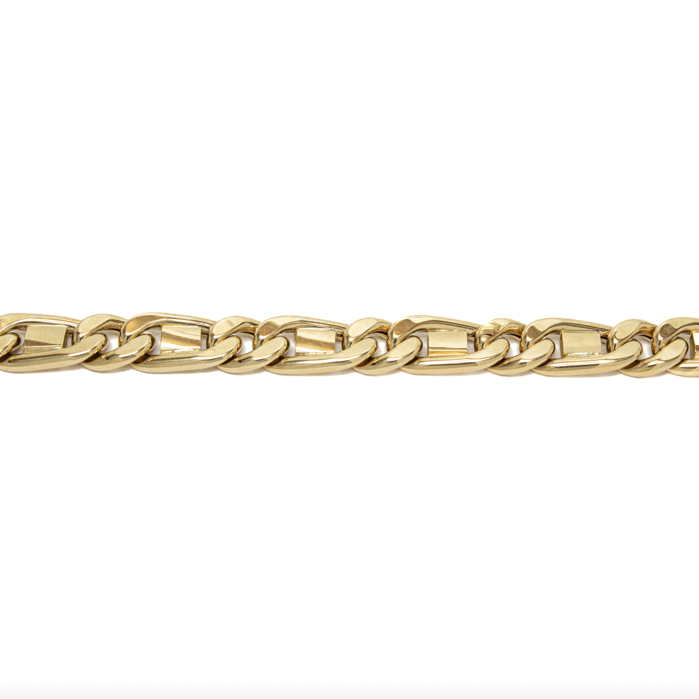 Pulso Egipcio Oro Italiano 14 Kilates.