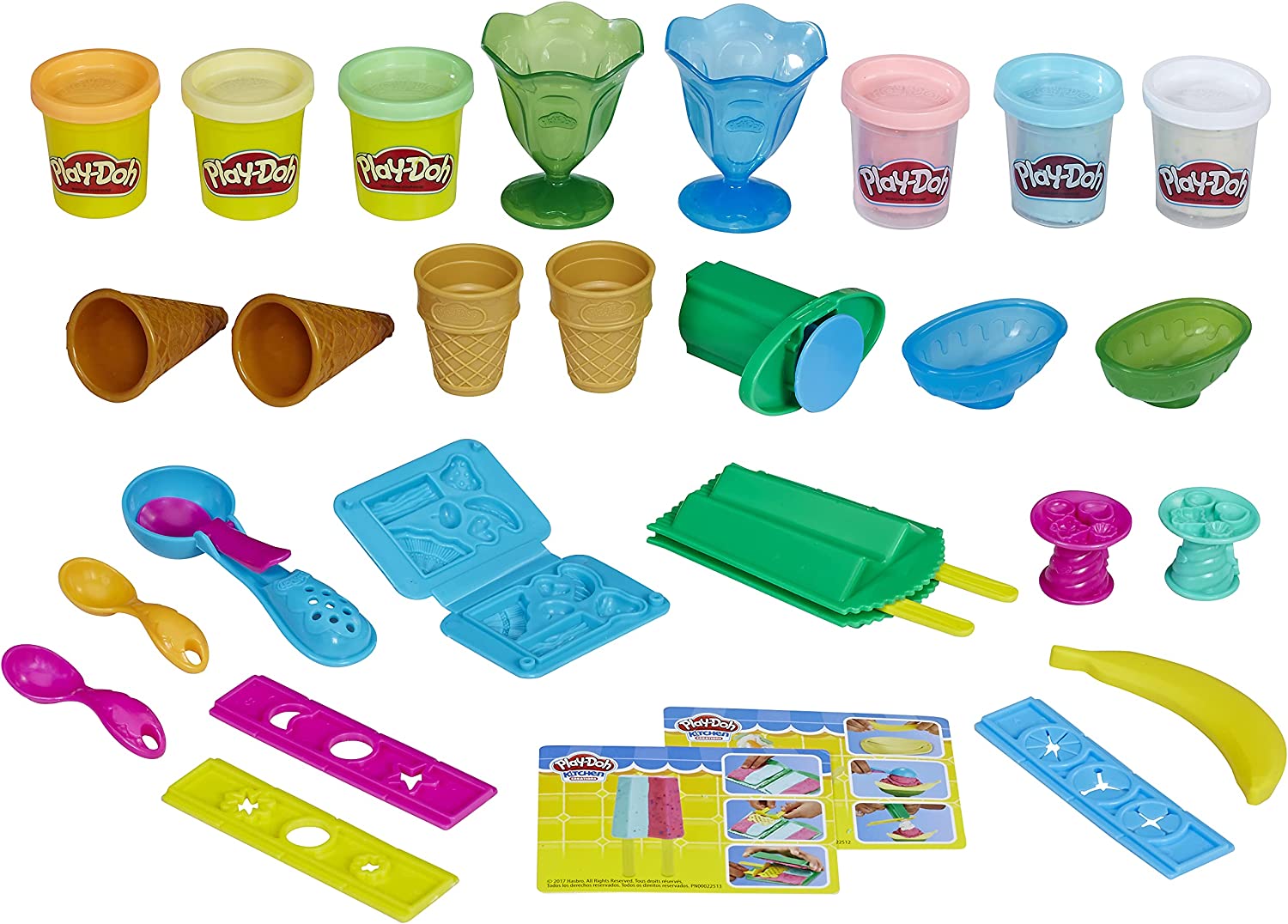 Play Doh Kitchen Creation Ice Cream Party Helados Divertidos
