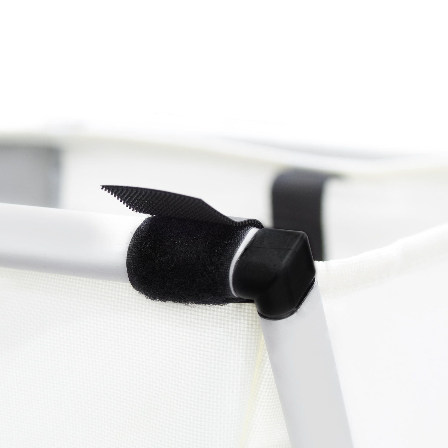 Cesto de ropa sucia con dos separaciones plegable