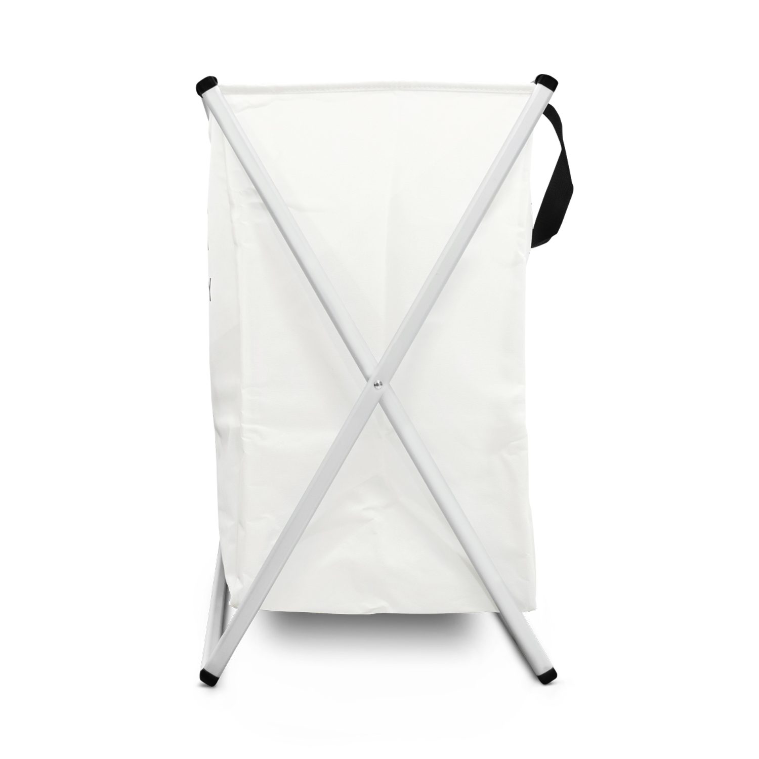 Cesto de ropa sucia con dos separaciones plegable