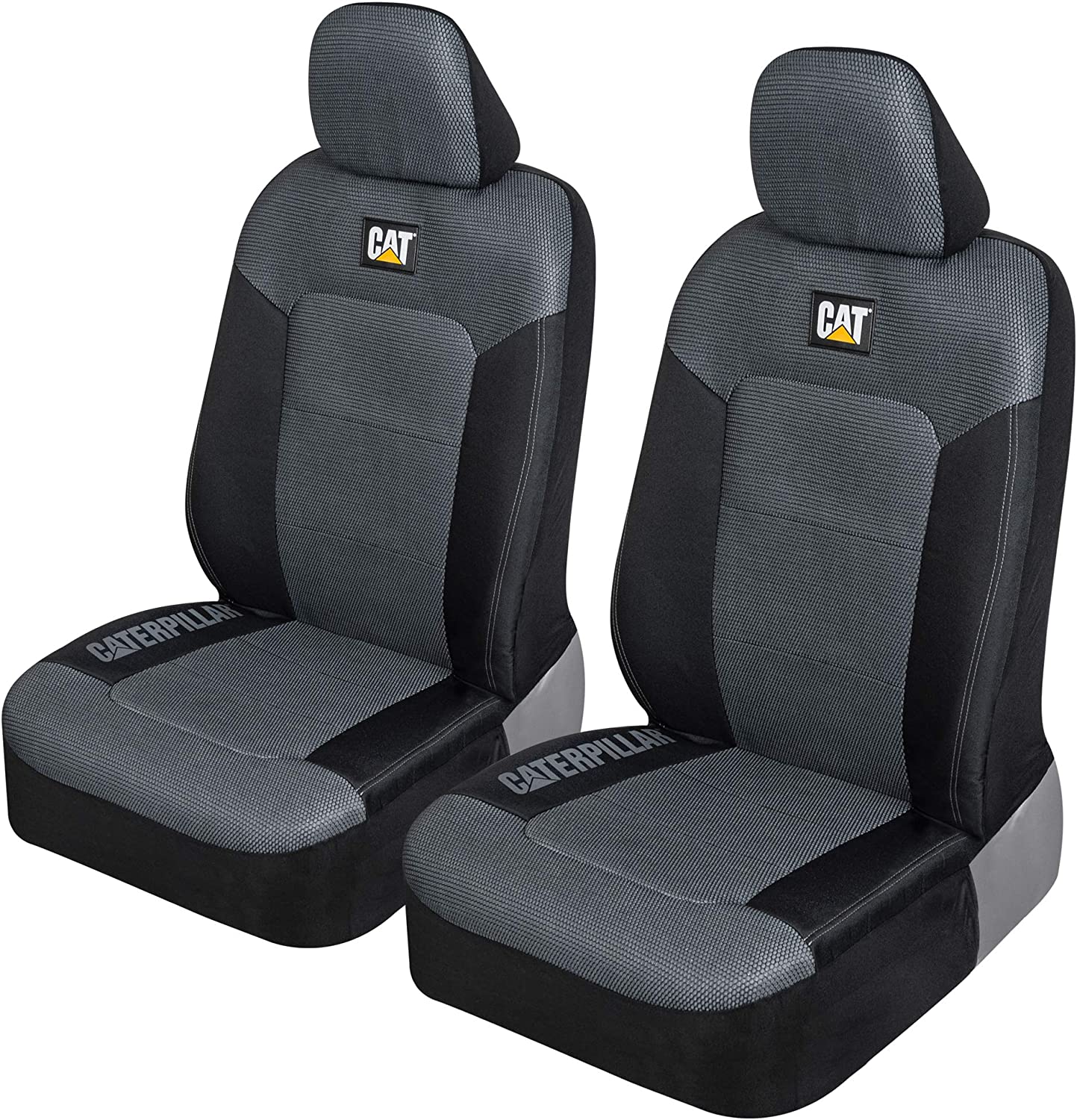 Caterpillar Meshflex - 2 Fundas De Asiento De Automóvil Gris