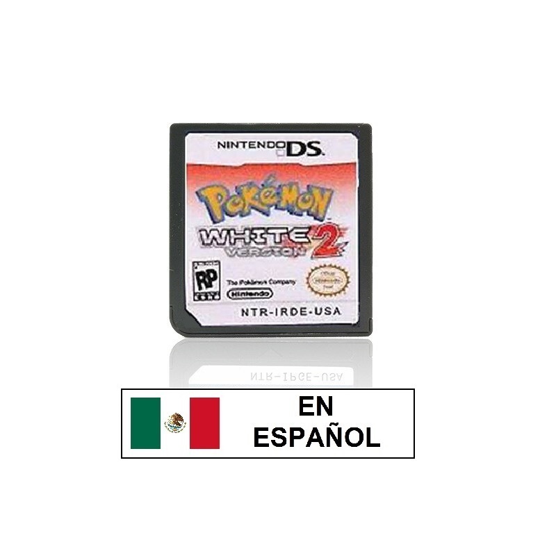 Cartucho R4 Repro Nintendo DS Pokémon Blanca 2 Español