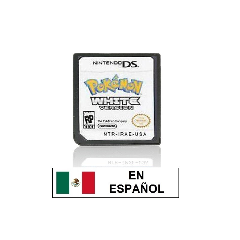 Cartucho R4 Repro Nintendo DS Pokémon Blanca Español