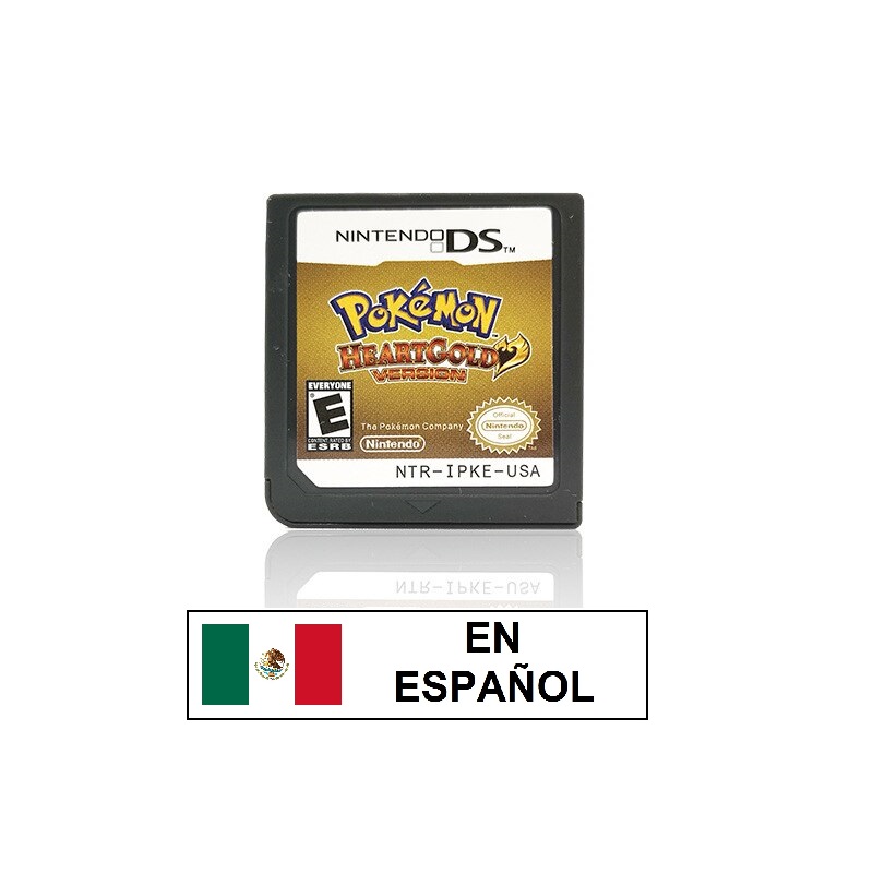 Cartucho R4 Repro Nintendo DS Pokémon Oro HeartGold Español