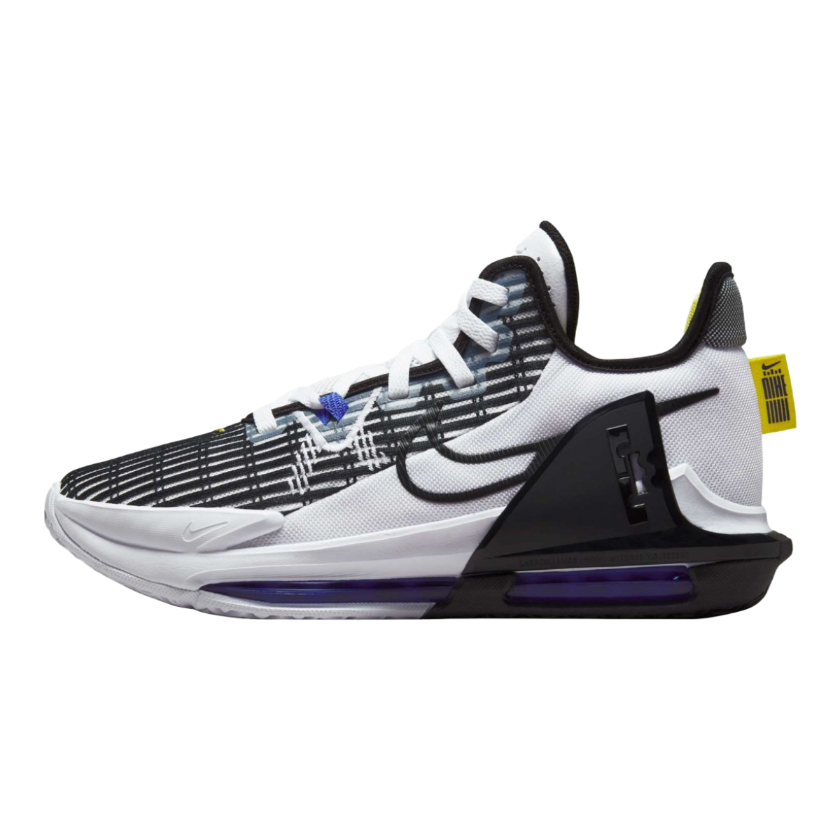 Tenis Nike Basket LeBron Witness 6 White Persian Violet Hombre