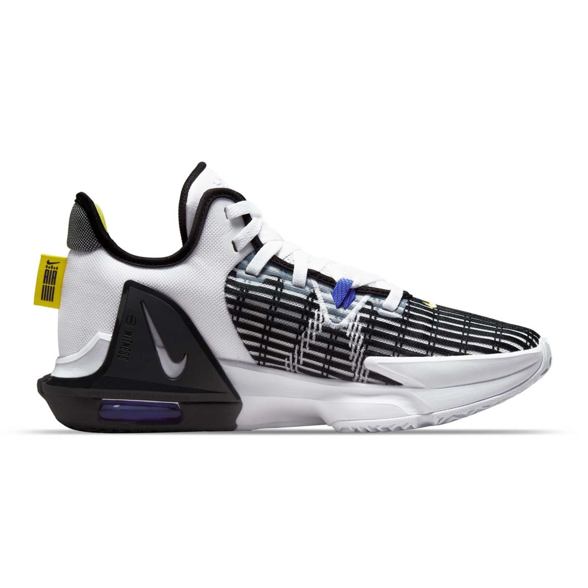 Tenis Nike Basket LeBron Witness 6 White Persian Violet Hombre