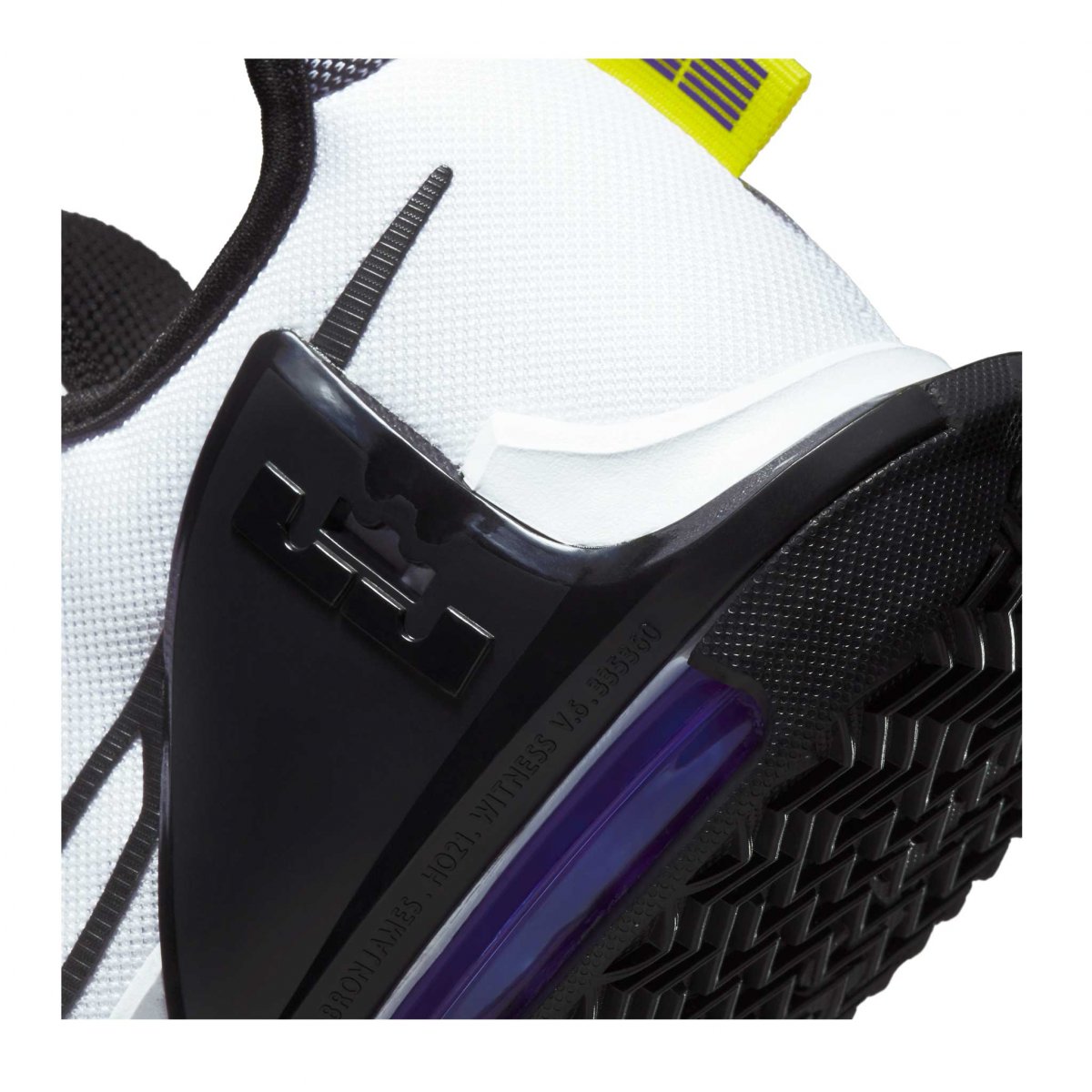 Tenis Nike Basket LeBron Witness 6 White Persian Violet Hombre