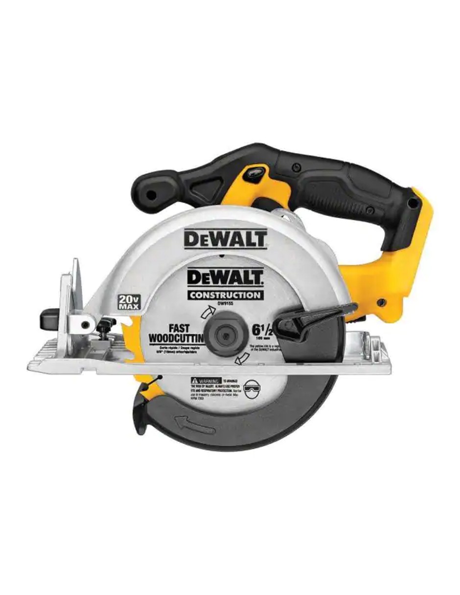 DEWALT DCS391 Sierra circular inalámbrica de 20V MAX de 6,5 pulgadas