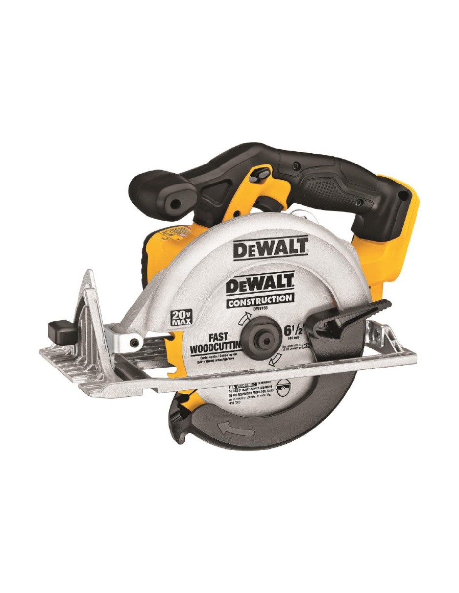 DEWALT DCS391 Sierra circular inalámbrica de 20V MAX de 6,5 pulgadas