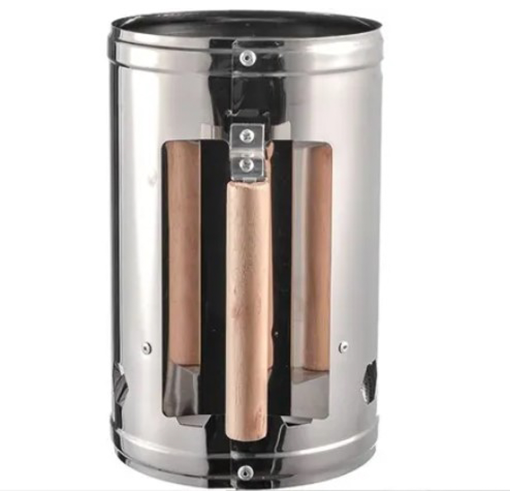 Iniciador de fuego carbón leña carne asada 